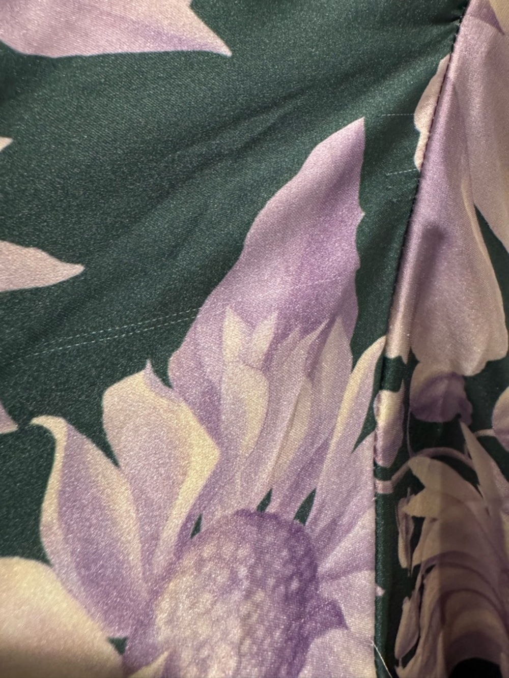 Especia purple green floral Arabella Printed Maxi Dress - Picture 11 of 13